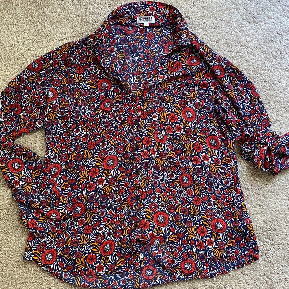 EXPRESS Portofino Shirt | Sz L